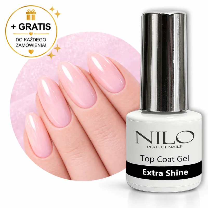 Top Hybrydowy Extra Shine z przemywaniem 10ml NILO Perfect Nails